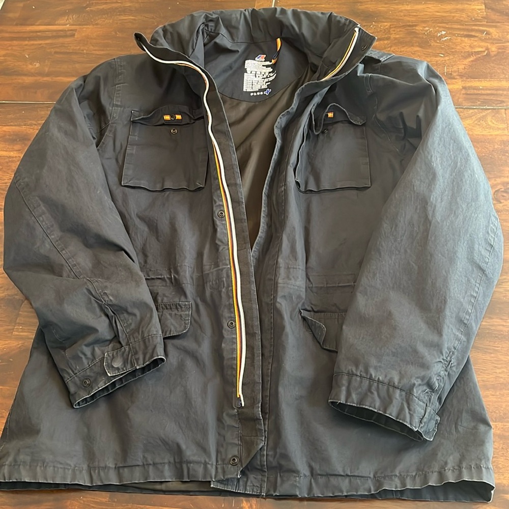Men’s Black K-way jacket